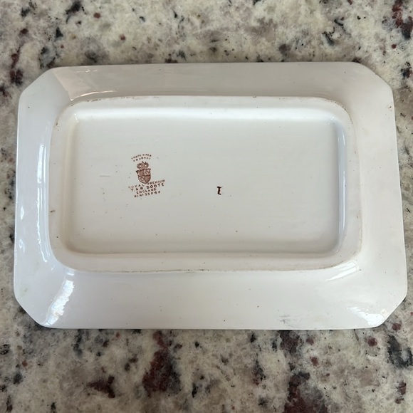 Victorian T&R Boote Trademark Tournay Royal Premium England Butter/Pickle Dish - Picture 2 of 2